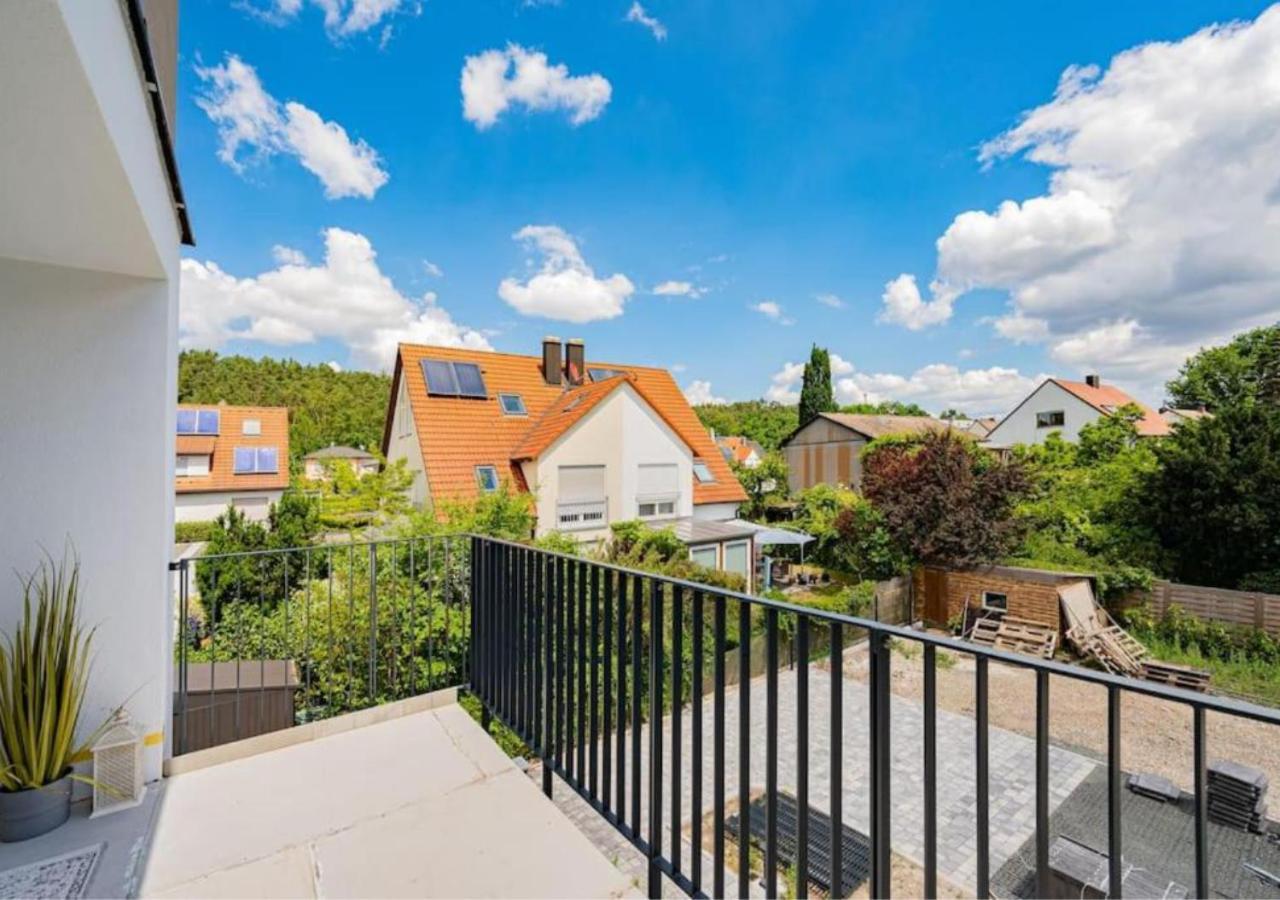 Geschmackvoller Neubau In Zirndorf. Apartment Luaran gambar